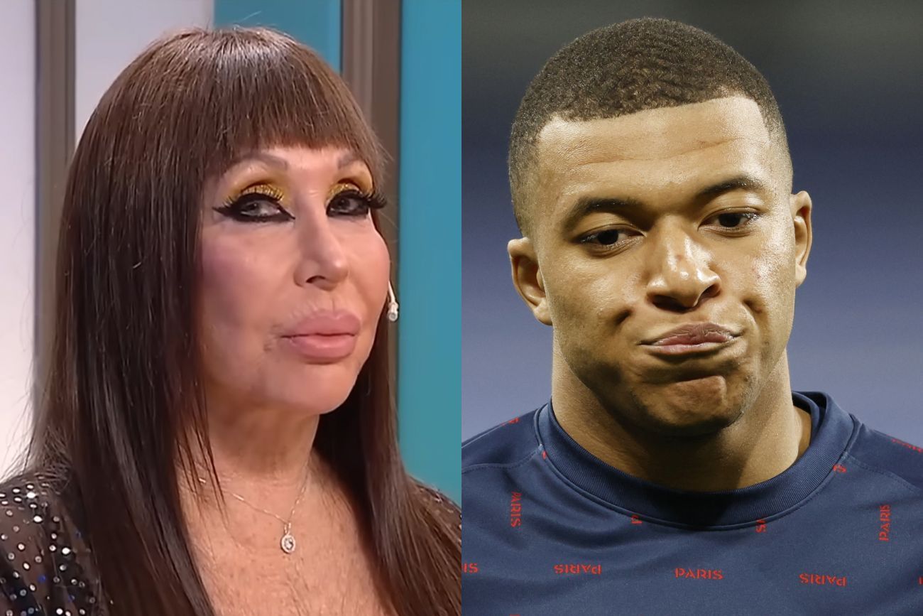 Moria Casán, indignada con Kylian Mbappé. 