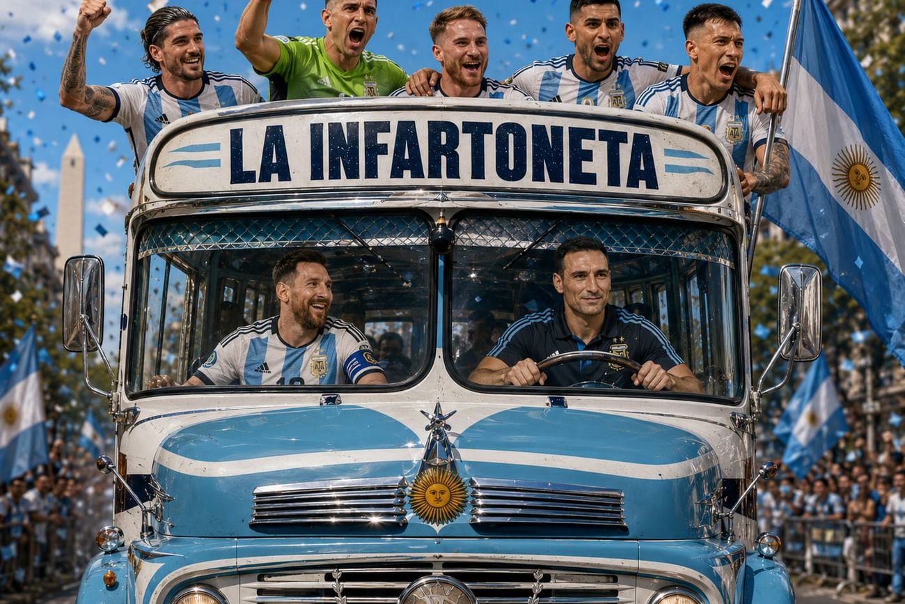 "La Infartoneta", meme de la victoria de Argentina ante Egipto