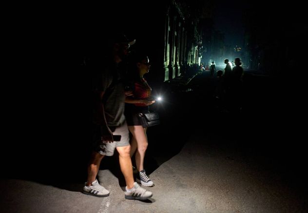Cuba, sin energía eléctrica. La Habana con un apagón total.