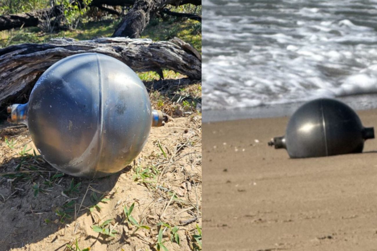 Australia: aparecieron extrañas esferas metálicas en la costa