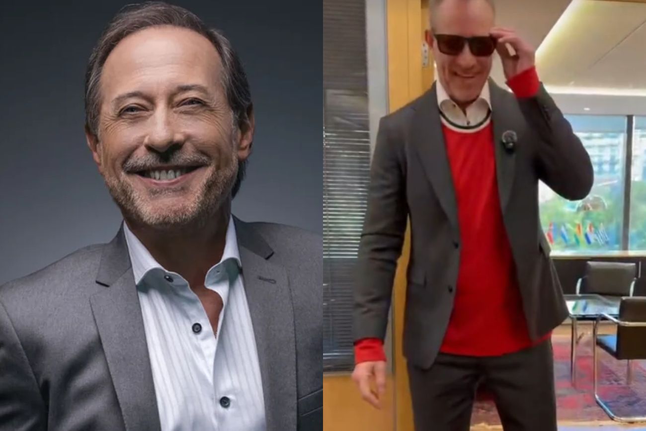 “Dios mío, hasta dónde llegó”: la reacción de Guillermo Francella al video viral del embajador de Noruega tras eliminar a Brasil (Collage web)
