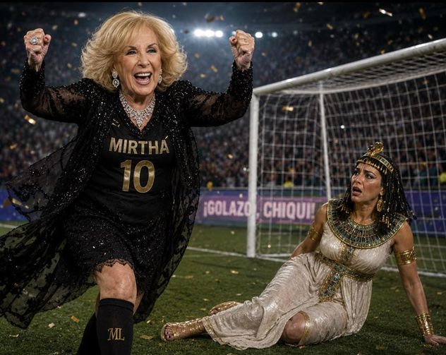 Mirtha Legrand ante Cleopatra