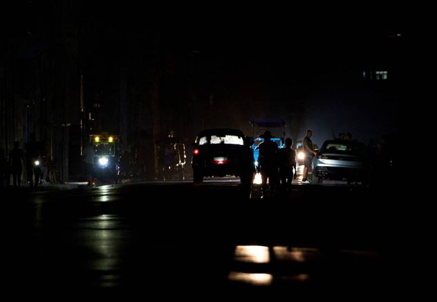 Cuba, sin energía eléctrica. La Habana con un apagón total.