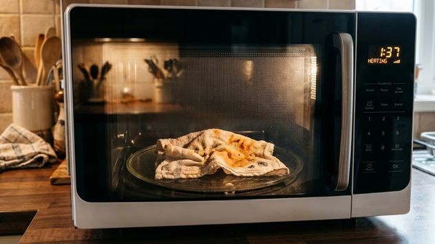 Ni lavandina ni vinagre: el método casero para desinfectar los trapos de cocina con el microondas.