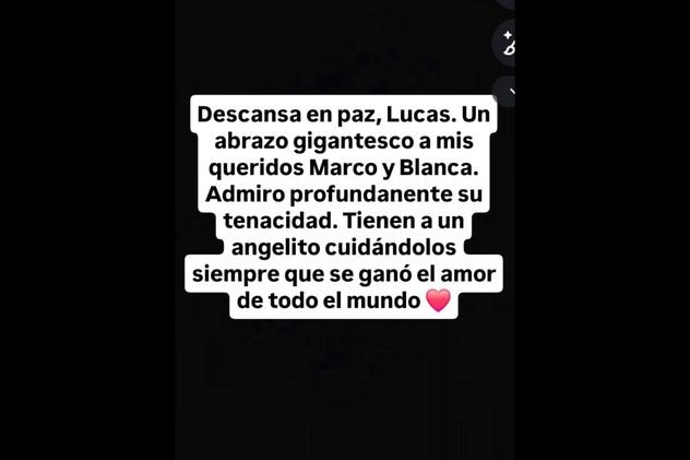 Las despedidas de los familiares de Lucas Gámez, el nene argentino que murió tras los terremotos