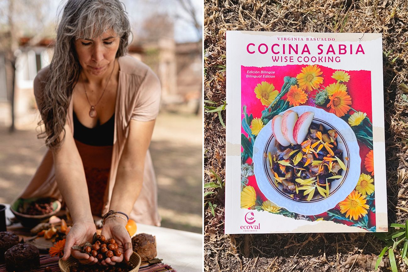 Virginia Basualdo presenta si nuevo libro que propone una mirada alternativa sobre la alimentación, el bienestar y los saberes ancestrales.