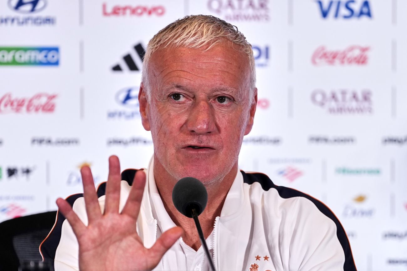 Deschamps, entrenador de Francia.