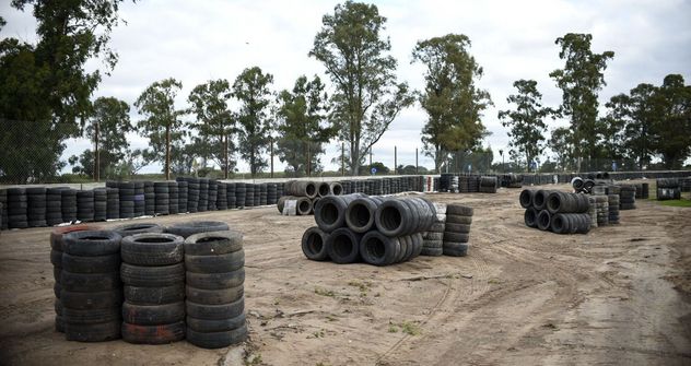Obras en el Autódromo de Río Cuarto.