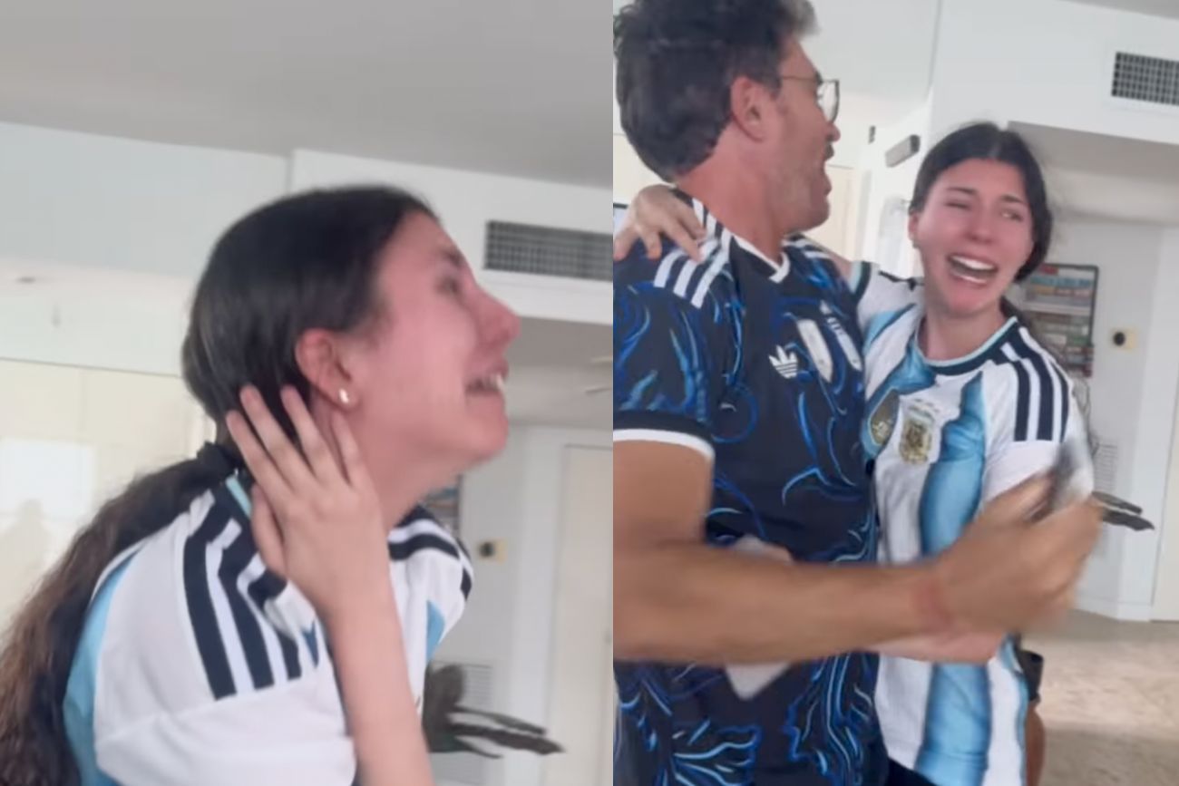 El sufrimiento de Victoria Olivera Ayos. Foto: captura pantalla.