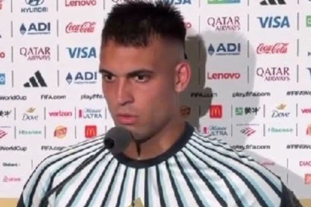 Lautaro Martínez llevaba una estampa de la Virgen de Luján dentro de una de sus canilleras, un gesto que rápidamente se volvió viral entre los fanáticos.