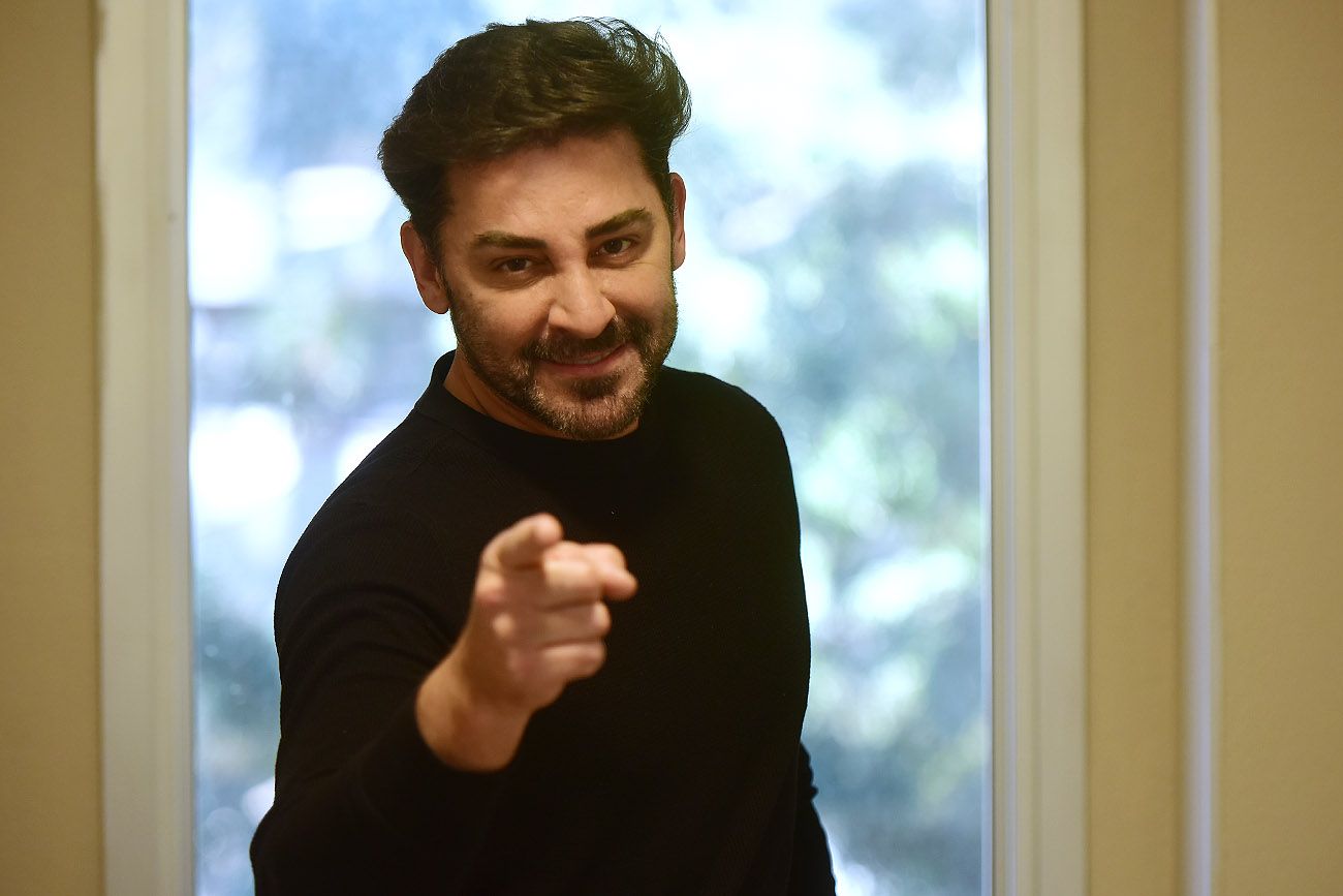 Hernán Piquín, en "La Voz en vivo". (Nicolás Bravo/ La Voz)