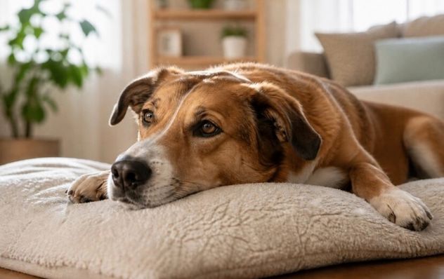 Qué significa que tu perro suspire al acostarse: cuándo es normal y cuándo puede ser una señal de alerta.