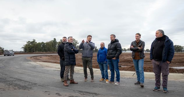 Obras en el Autódromo de Río Cuarto.