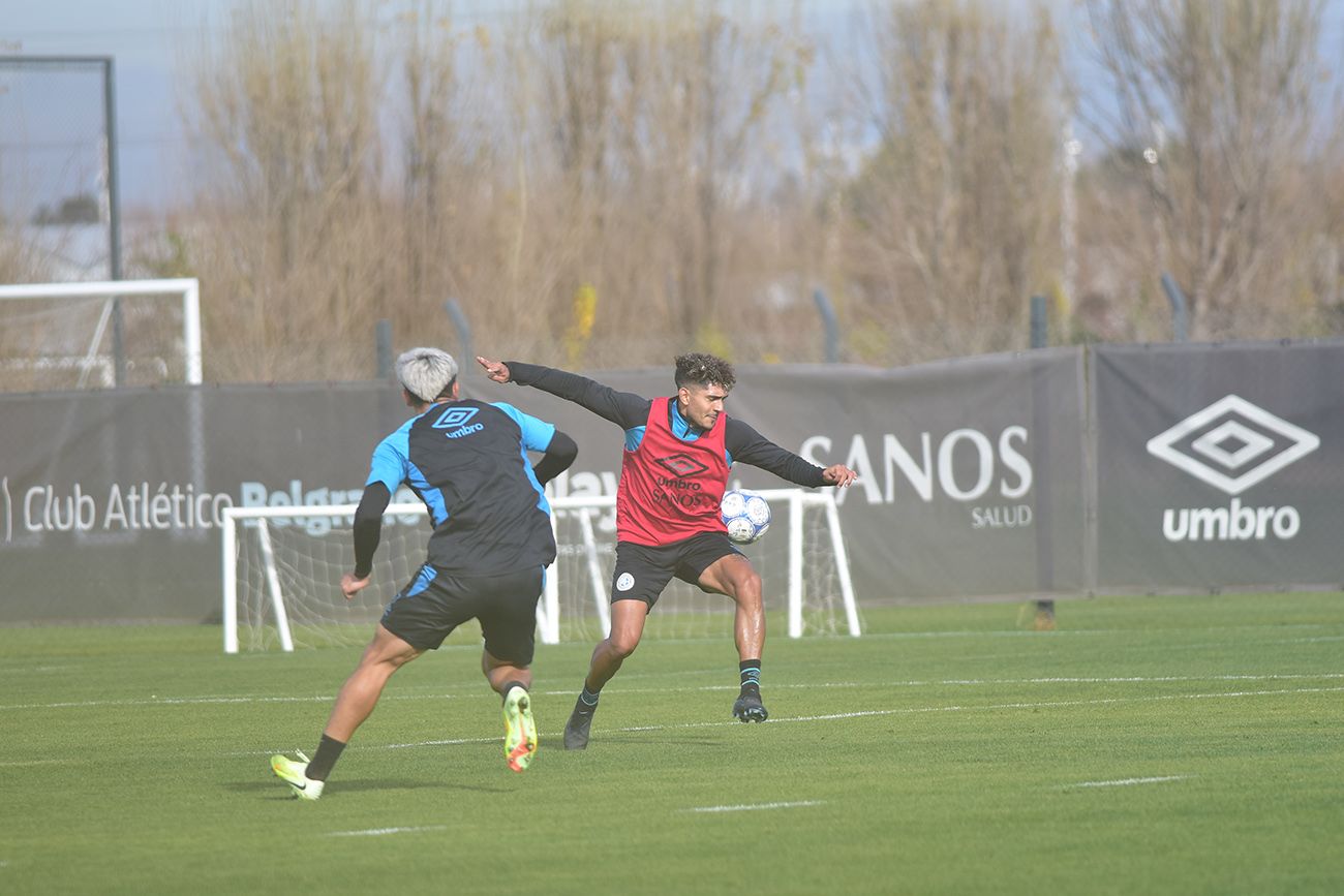 Adrián Sánchez, el volante central de Belgrano.