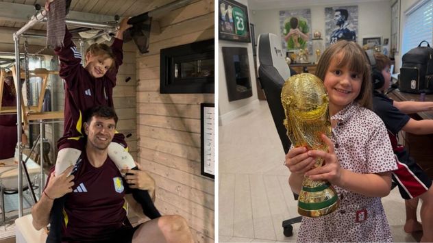 El arquero de la Selección Argentina compartió un emotivo mensaje en sus redes sociales para celebrar el quinto cumpleaños de Ava, la menor de sus hijos.
