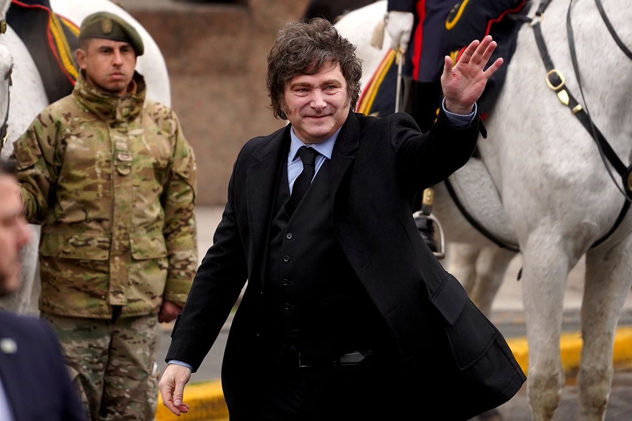 El presidente Javier Milei.
