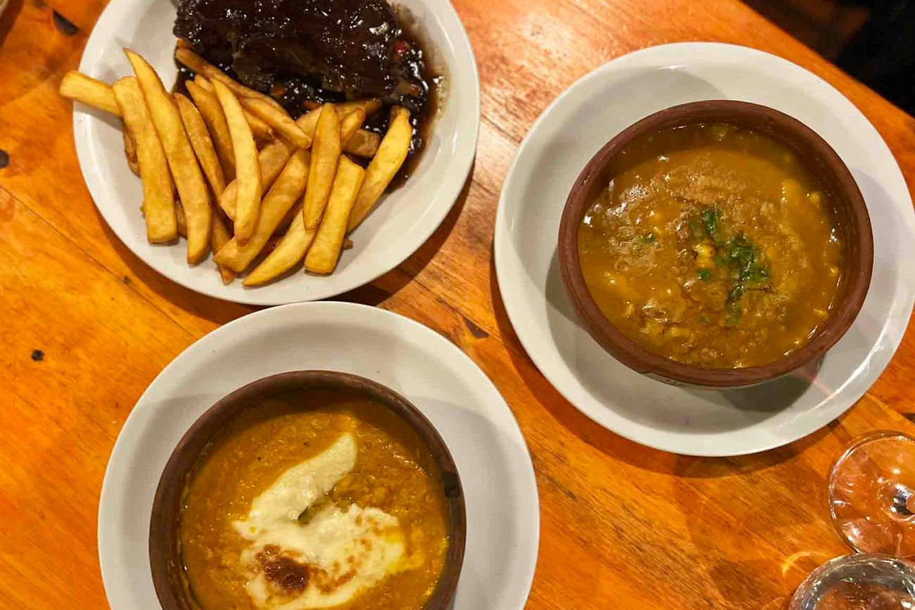La casona de Güemes, un lugar para la cocina tradicional. 
