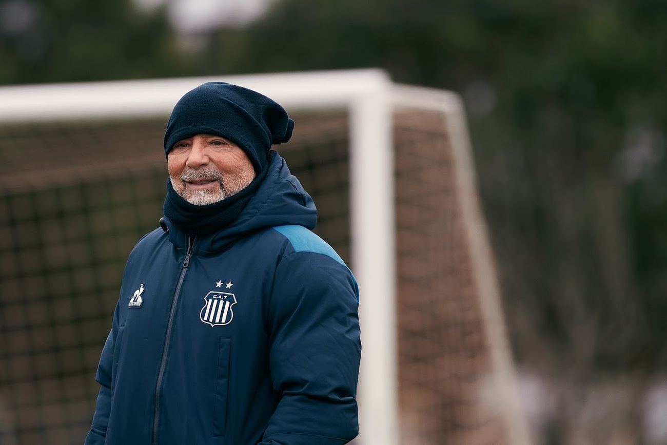 Sampaoli, entrenador de Talleres.