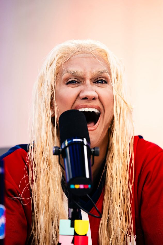 Momi Giardina imitó a Erling Haaland en Luzu y la tildaron de "racista"