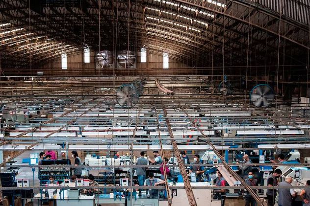 Grupo Dass fabricaba zapatillas Nike y Adidas en Eldorado desde 2008.