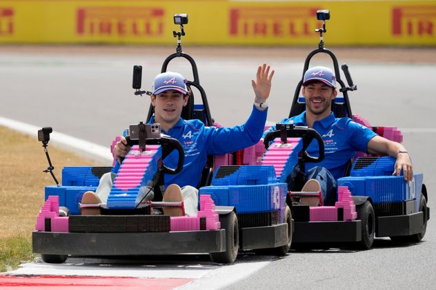 Franco Colapinto y Pierre Gasly.