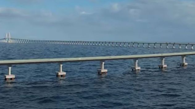 Brasil comenzó a construir el puente marítimo más largo de Sudamérica.