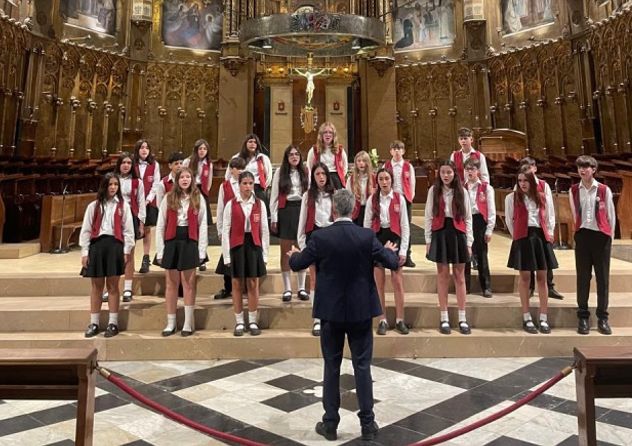 Europa. El coro del “Niños Cantores” brilló en Francia (Gentileza Karina Rubio).