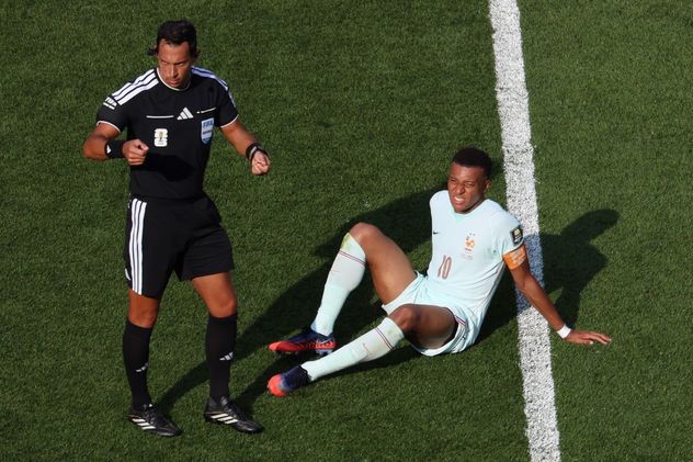 La imagen de Mbappé que asustó a todos.