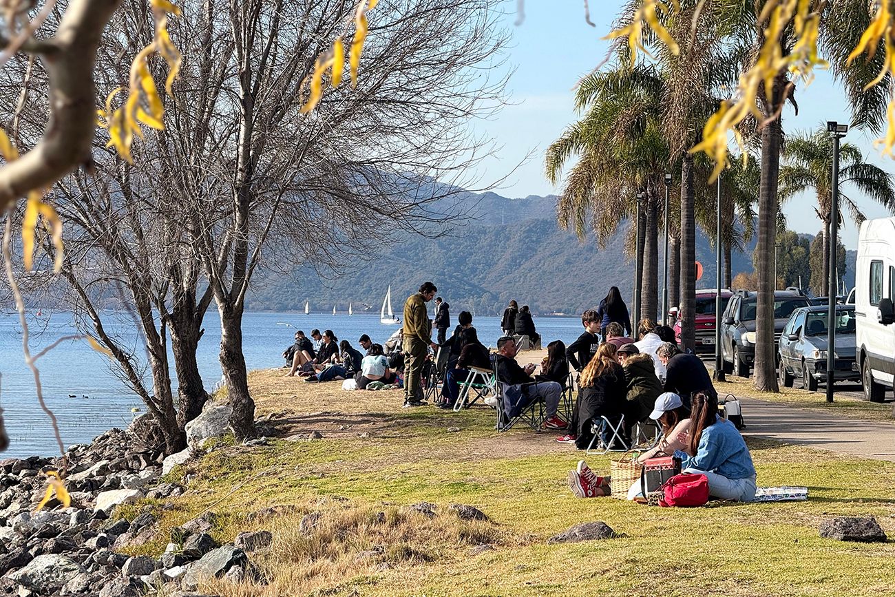 Turismo en Villa Carlos Paz durante el fin de semana largo.