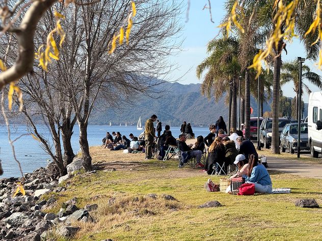Turismo en Villa Carlos Paz durante el fin de semana largo.