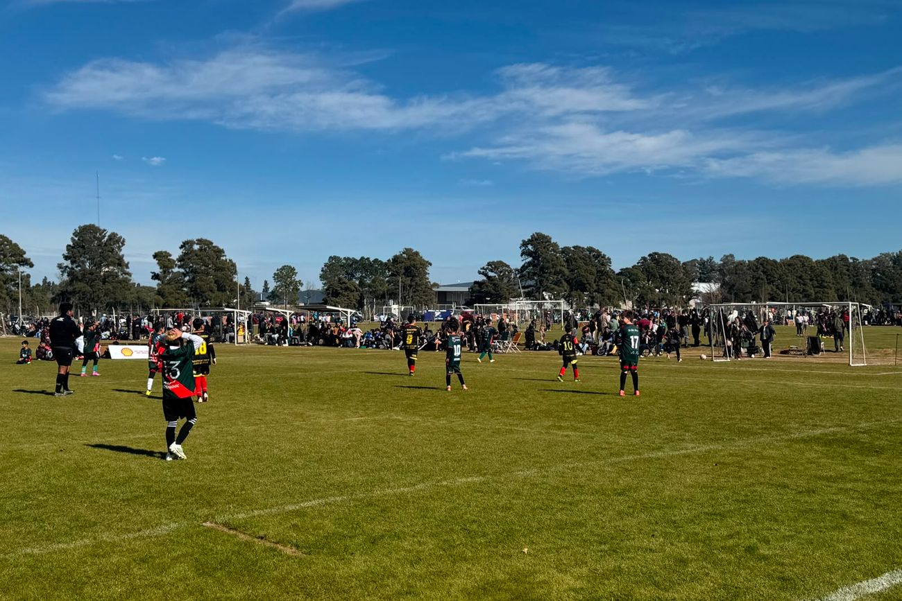 Torneo de fútbol infantil El Norte.