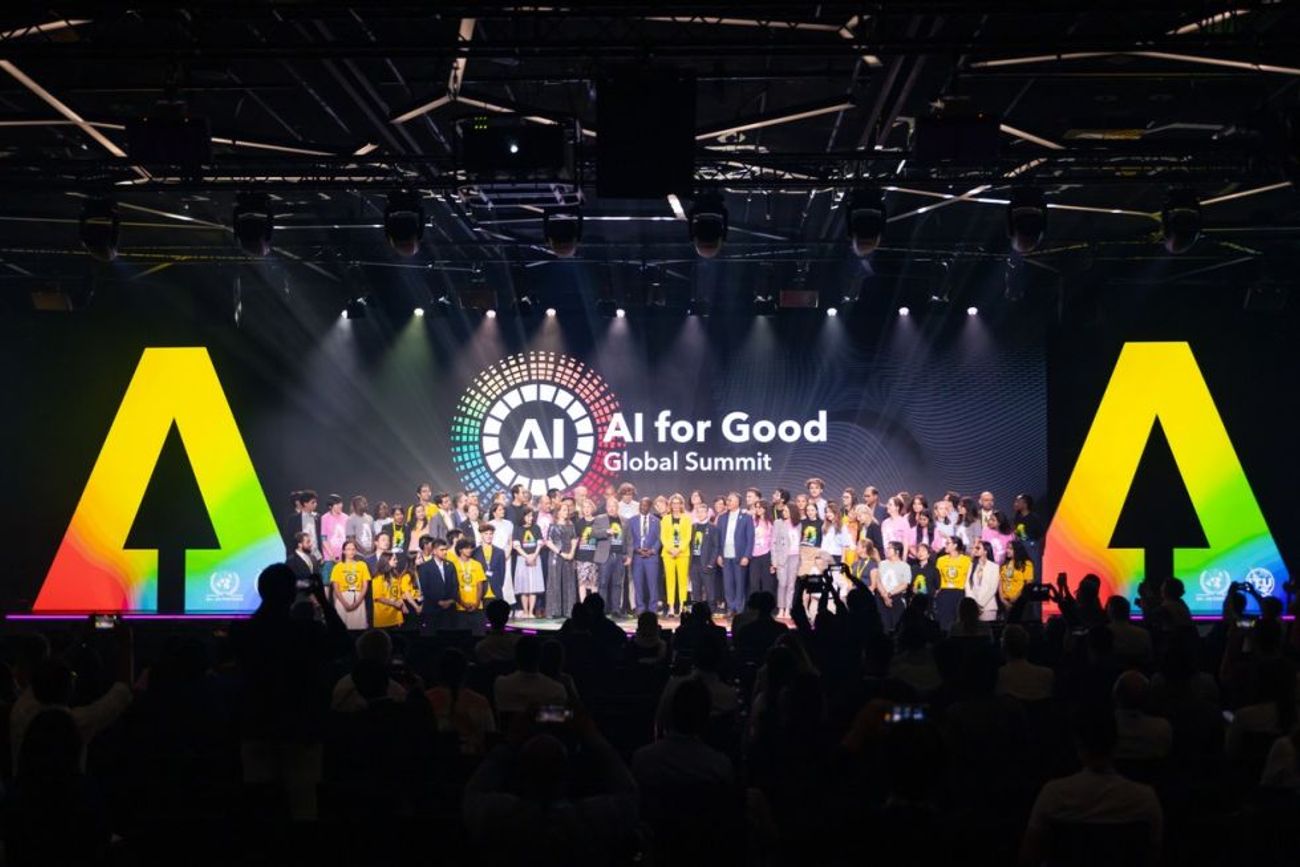 Cumbre de AI Ford Good en Ginebra.
