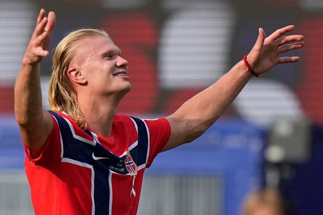 El look de Erling Haaland.