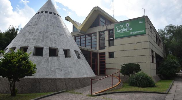 El Centro de Participación Comunal (CPC) de Argüello, lugar cercano a la búsqueda del desaparecido.