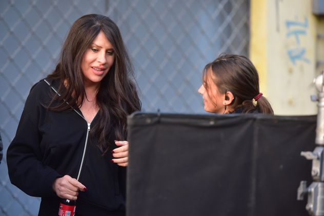 Comenzó a filmarse una escena en el puente Avellaneda de la película "Las Malas" dirigida por Armando Bo, sobre el libro de Camila Sosa Villada. (Nicolás Bravo / La Voz)
