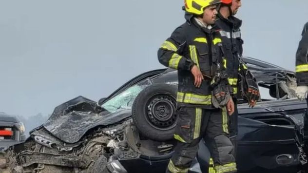 Choque múltiple en San Andrés de Giles dejó tres muertos y un herido.