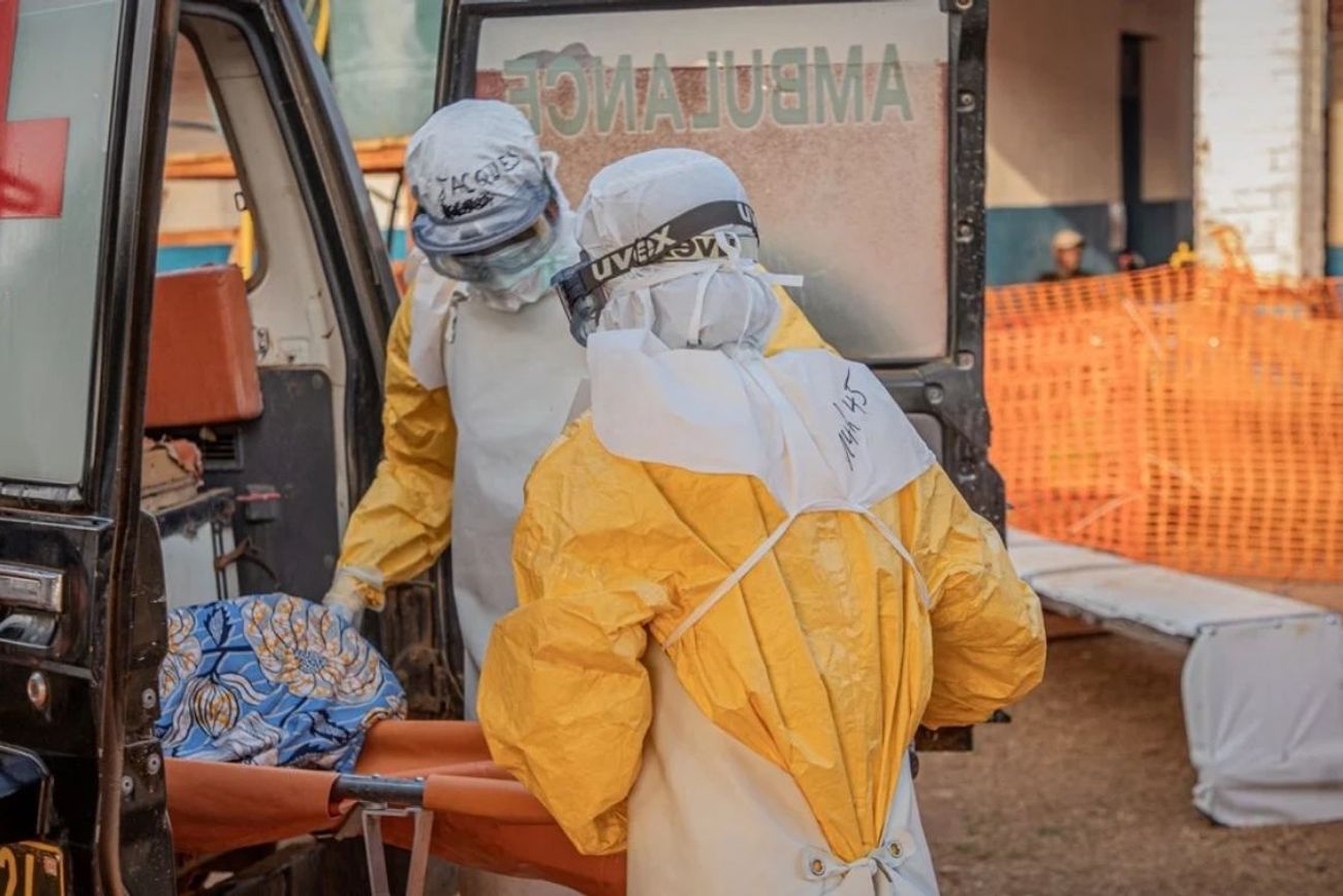 Brote de ébola en República democrática del Congo.