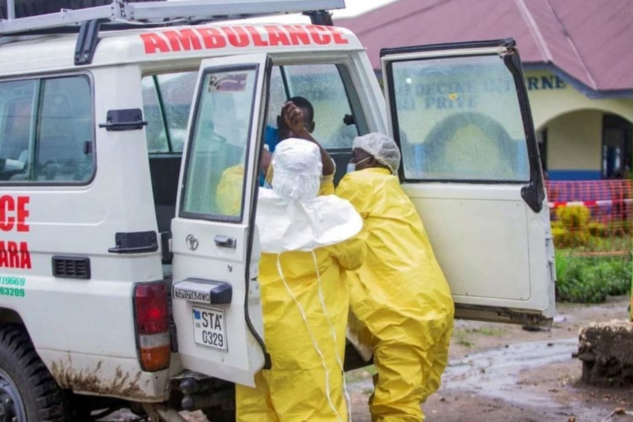 Brote de ébola en República democrática del Congo. 