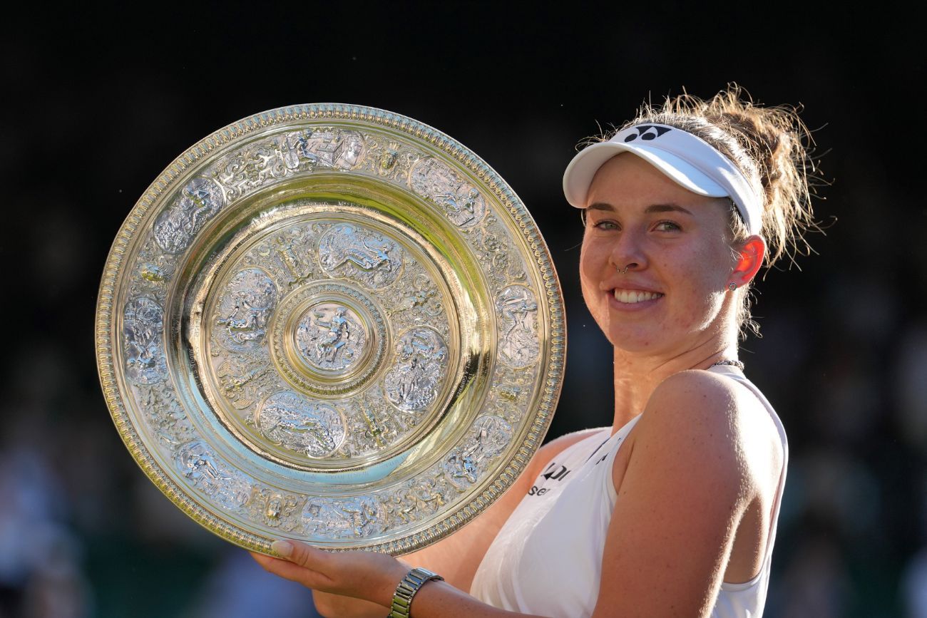 Linda Noskova, ganadora de Wimbledon 2026.