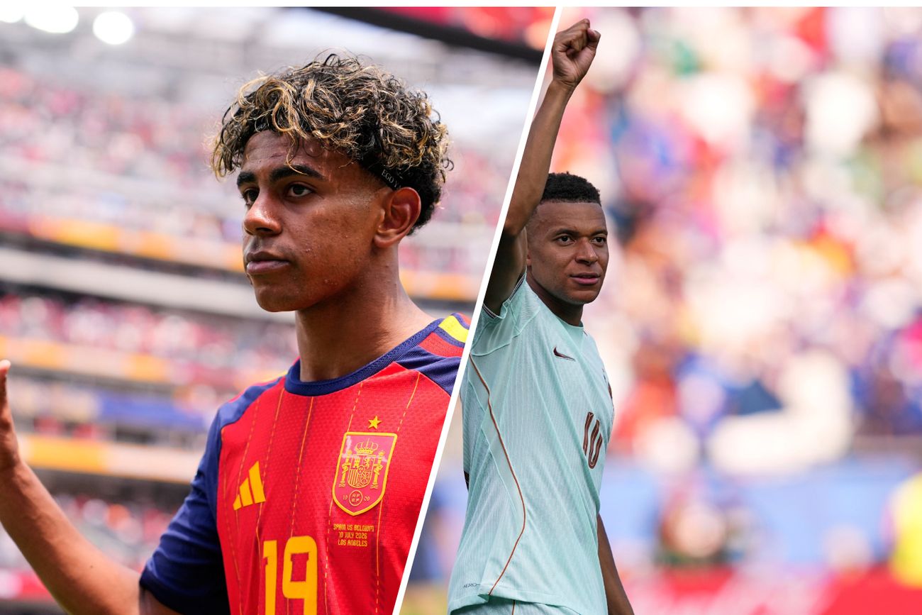 Yamal contra Mbappé, en semifinales.