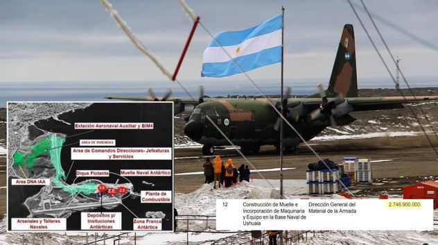 Base Naval Integrada que quiere construir el Gobierno en Ushuaia