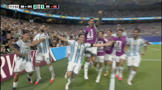Golazo de Julián Álvarez.