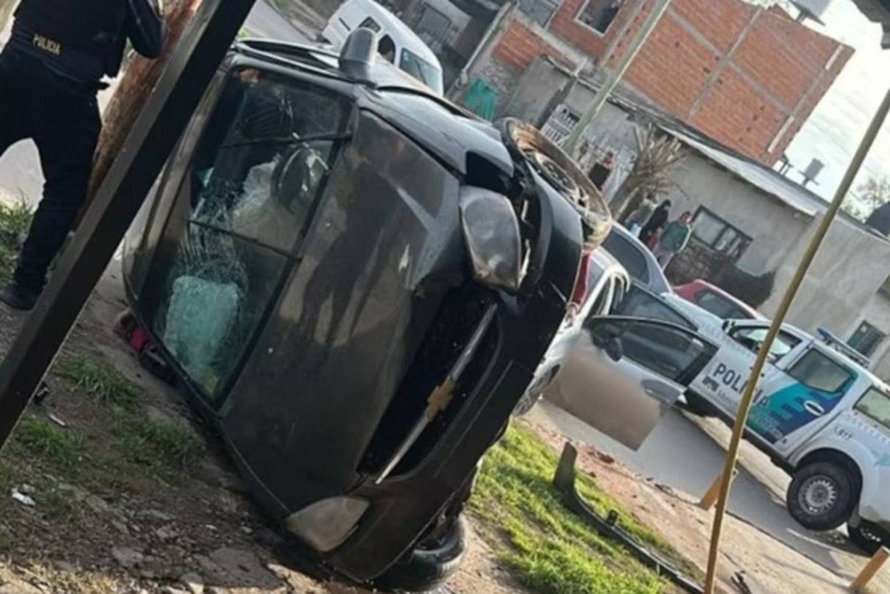 La Matanza: un delincuente se quitó la vida tras chocar mientras escapaba de la Policía
