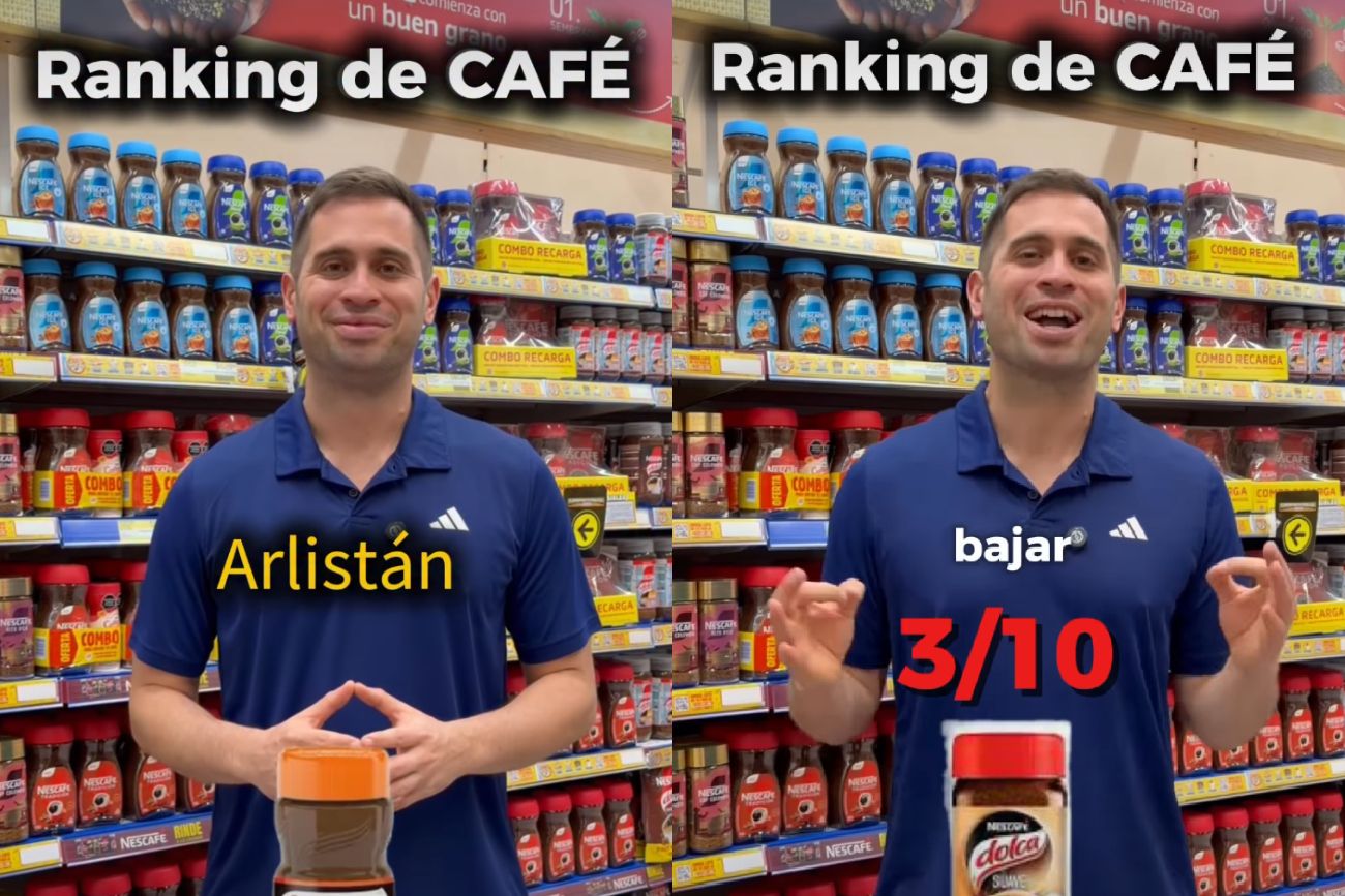 Hizo un ranking de café.