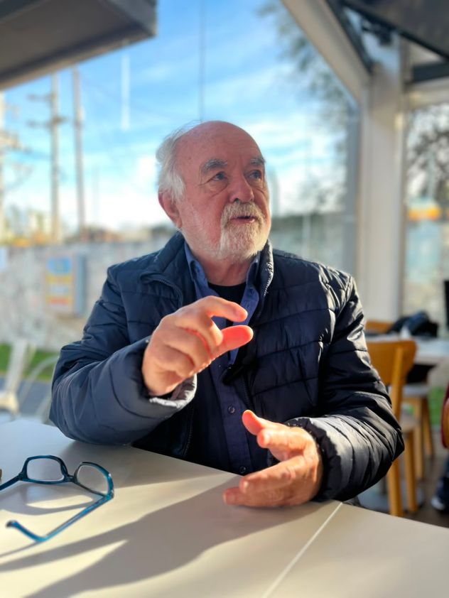 Lino Baldacci, presidente de la cooperativa de servicios de Villa Rumipal.