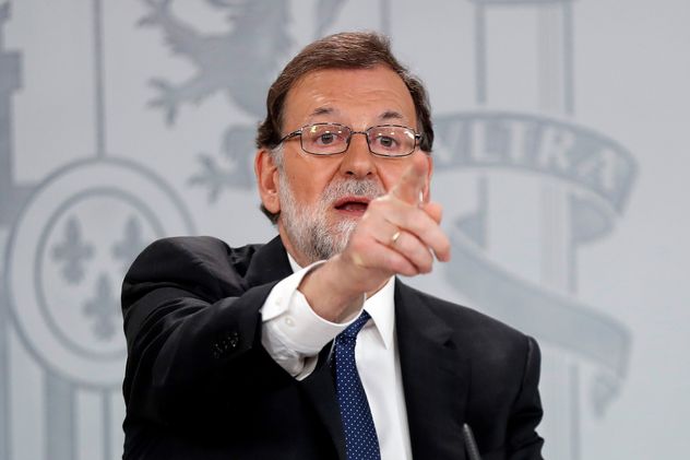 Martiano Rajoy fue repudiado por franceses y españoles.