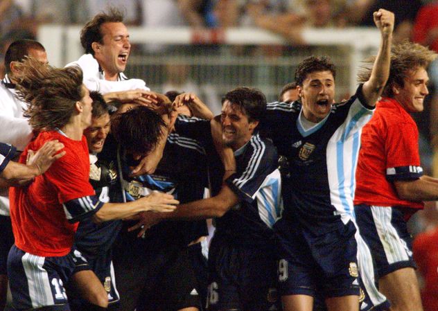 En Francia 1998, Argentina derrotó a Inglaterra en la definición por penales en los octavos de final.