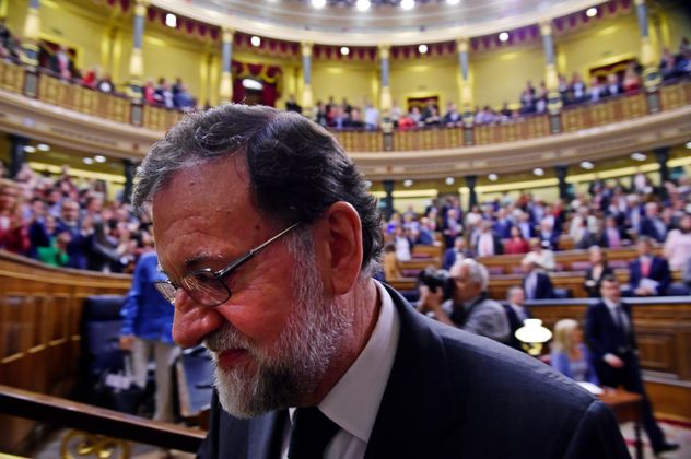Martiano Rajoy fue repudiado por franceses y españoles.