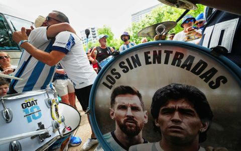 La hinchada argentina es una de las más masivas en el Mundial 2026. (AP)