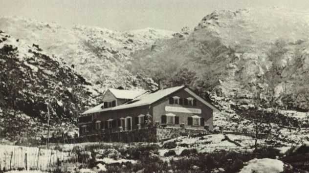 Imagen histórica de los inicios de La Cumbrecita, en la década de 1930. Un lugar muy diferente del actual